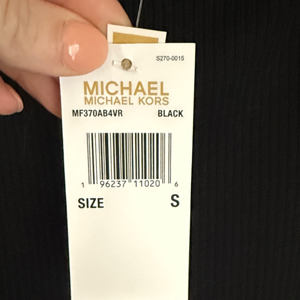 MICHAEL Michael Kors Classic Black Midi Pencil Skirt - Picture 3 of 9